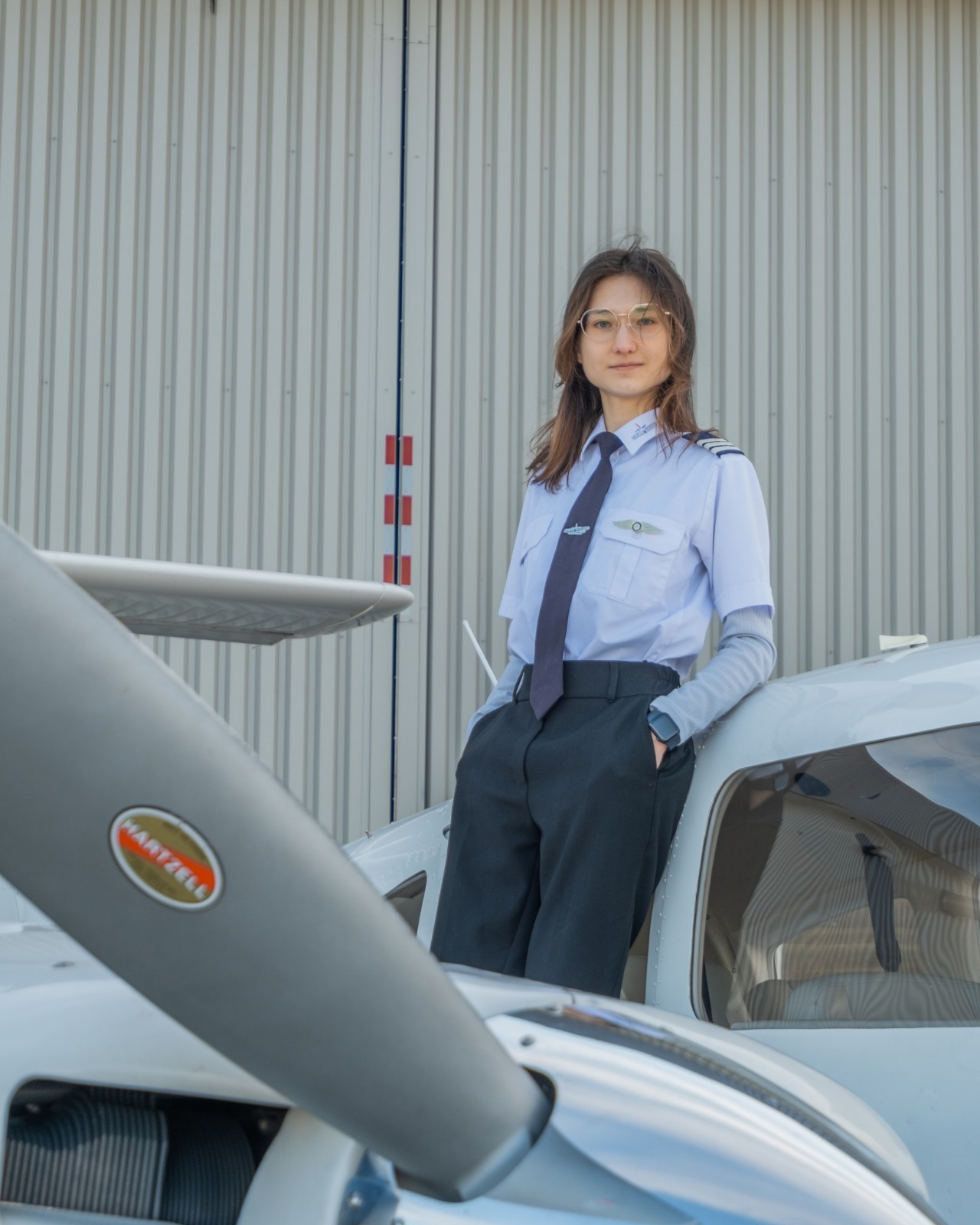 Matrix Academy graduate Alina B., valedictorian of the 2023 class, now pursuing her dream of becoming a commercial pilot in Canada. Matrix Academy graduate Alina B., valedictorian of the 2023 class, now pursuing her dream of becoming a commercial pilot in Canada.